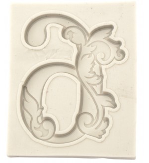 Силиконов молд (калъп) Ем Арт - Цифра 6, 80 x 65 x 8 mm 