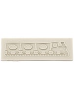Силиконов молд (калъп) Ем Арт - Влак, 110 x 35 x 4 mm 