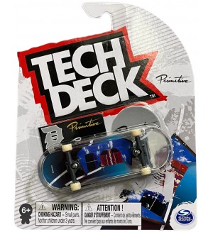 Скейтборд за пръсти Tech Deck - Primitive, син
