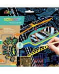 Скреч рисунки Avenir - Транспорт, 8 броя