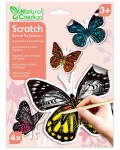 Скреч стикери Avenir Scratch - Пеперуди, 4 броя
