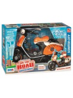 Скутер за сглобяване RS Toys - Vespa, оранжев/бял Скутер за сглобяване RS Toys - Vespa, оранжев/бял