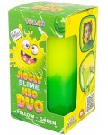 Слайм Tuban - Jiggly Slime, Neo Duo, жълто-зелен, 430 g