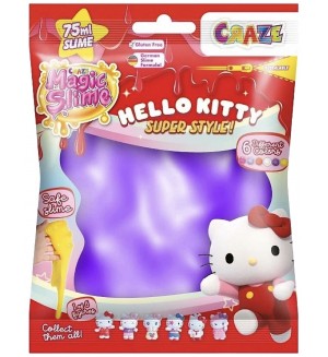 Слайм за моделиране Craze - Hello Kitty, в фигурка изненада, асортимент