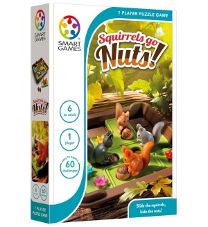 Детска игра Smart Games - Squirrels Go Nuts