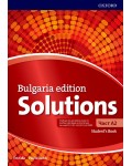 Solutions Level A2 Student's Book (Bulgaria Edition) / Английски език - ниво A2: Учебник за 8. клас (интензивно изучаване). Учебна програма 2024/2025