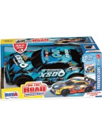Спортна кола RS Toys - Със звуци и светлини, синя