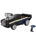 Спортна кола с LED светлини и звукови ефекти Crazon - С дистанционно управление, 1:16, черна