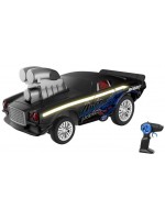 Спортна кола с LED светлини и звукови ефекти Crazon - С дистанционно управление, 1:16, черна