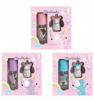 Спрей за тяло и балсам за устни Martinelia - Unicorn Dreams, асортимент