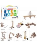 STEM комплект 10 в 1 Teng Nin - Дървен