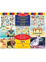 Стикери Melissa & Doug - Приключения, за многократна употреба