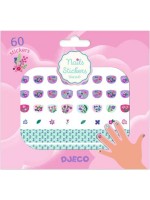 Стикери за нокти Djeco - Мини цветя
