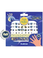 Стикери за нокти Djeco - Отражения на лунна светлина