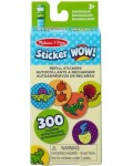 Стикери за презареждане Melissa & Doug - Динозавър, 300 броя