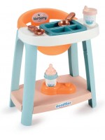Столче за кукли Ecoiffier Nursery - С 6 аксесоара
