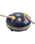 Стоманена музикална играчка Djeco Animambo - Барабан, 16 cm