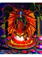 Пъзел SunsOut от 1000 части - Раждането на огнения дракон, Ед Биърд Младши