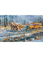 Пъзел SunsOut от 550 части - Spring Break Up, Кен Зила