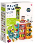 Супермаркет с количка за пазаруване Yuan Toys - 72 части