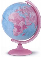 Светещ глобус Nova Rico - PinkGlobe, 25 cm, EN