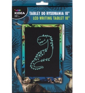 Таблет за рисуване Kidea - LCD дисплей, 10'', динозавър