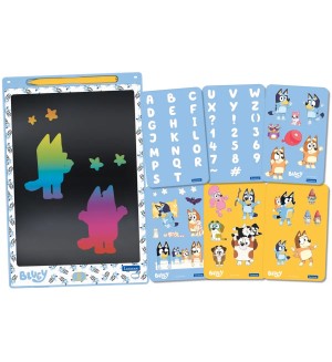 Таблет за рисуване Lexibook - Bluey, с шаблони 