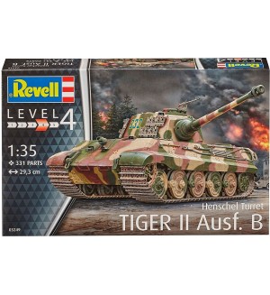 Сглобяем модел Revell - Танк Tiger II Ausf. B (03249)