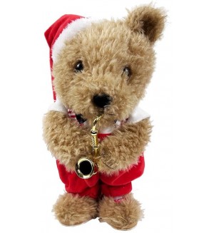 Танцуващо и пеещо плюшено мече Raya Toys - Коледно, 41 cm, кафяво Танцуващо и пеещо плюшено мече Raya Toys - Коледно, 41 cm, кафяво