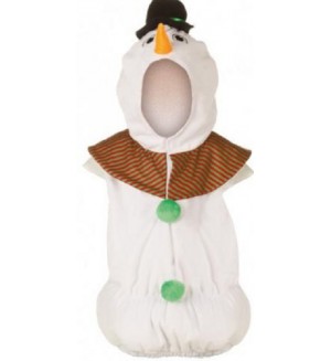 Театрален костюм Heunec - Снежен човек, 4 -7 години
