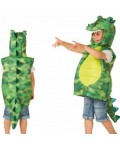Театрален костюм Heunec - Зелен крокодил, 4 -7 години