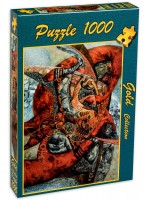 Пъзел Gold Puzzle от 1000 части - Тежестта на страстите