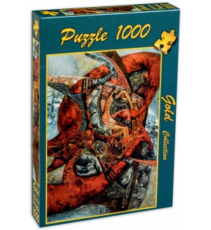 Пъзел Gold Puzzle от 1000 части - Тежестта на страстите