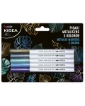 Текст маркери Kidea - металикови, 5 цвята