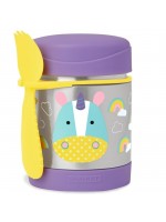 Термос за храна Skip Hop Zoo - Еднорог, от неръждаема стомана 