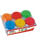 Тесто за моделиране Foska - 60 gr, 6 цвята