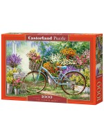 Пъзел Castorland от 1000 части - Цветен базар, Дона Гелсингър