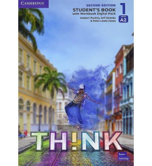 Think: Student's Book with Workbook Digital Pack British English - Level 1 (2nd edition)