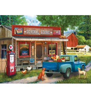 Пъзел SunsOut от 1000 части - Tom Wood - A Stop at the Store
