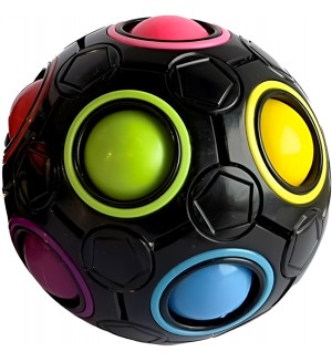 Топка пъзел Noris - Tricky Color Ball