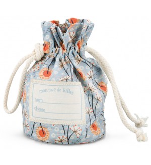 Торбичка с топчета Moulin Roty - 55 броя