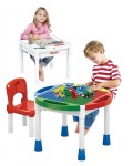 Трансформираща се маса 3 в 1 Raya Toys - С два стола