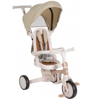 Триколка 4 в 1 Byox - Compacto, бежова