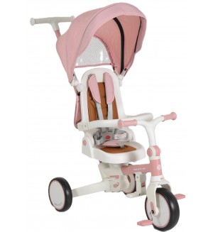 Триколка 4 в 1 Byox - Compacto, розова