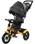 Триколка Lorelli - Neo, Yellow&Black, въздушни гуми