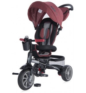 Триколка Lorelli - Rocket, Red&Black