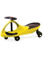 Триколка с кормило Bigjigs - Didicar, жълта