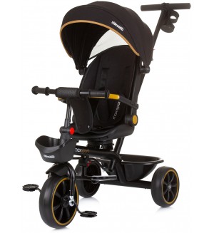 Триколка със сенник Chipolino - Max Sport, обсидиан