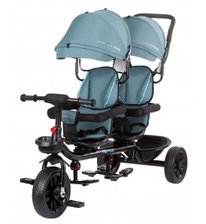 Триколка за близнаци Chipolino - Хип Хоп, алое Триколка за близнаци Chipolino - Хип Хоп, алое