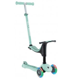 Тротинетка 4 в 1 Globber - Go Up Sporty Light, ментова Тротинетка 4 в 1 Globber - Go Up Sporty Light, ментова